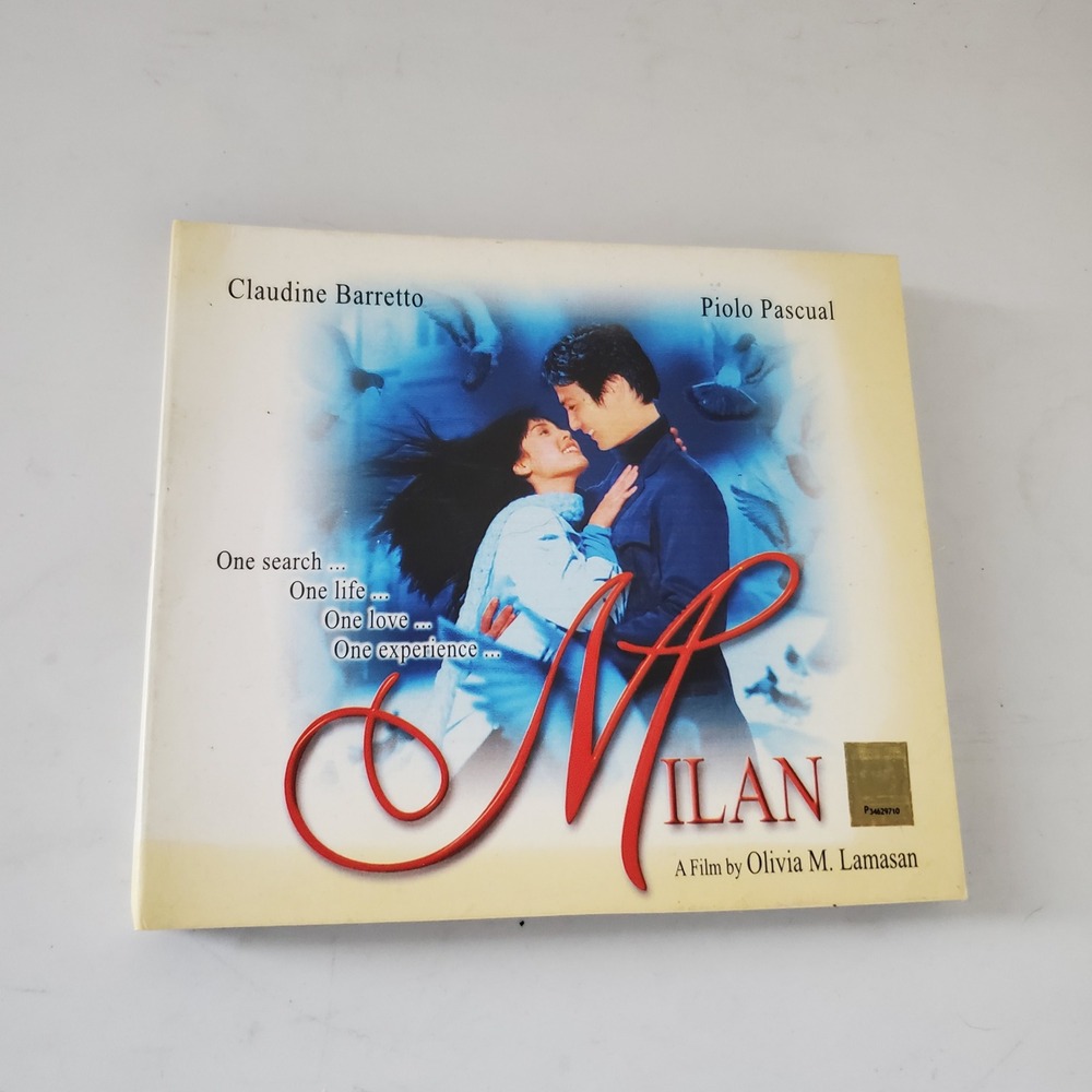 Milan 2004 Filipino Movie VCD 2-Disc Set Claudine Barretto Piolo Pascual Star
